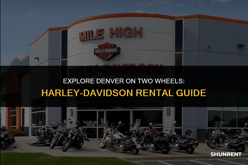 where to rent harley davidson in denver