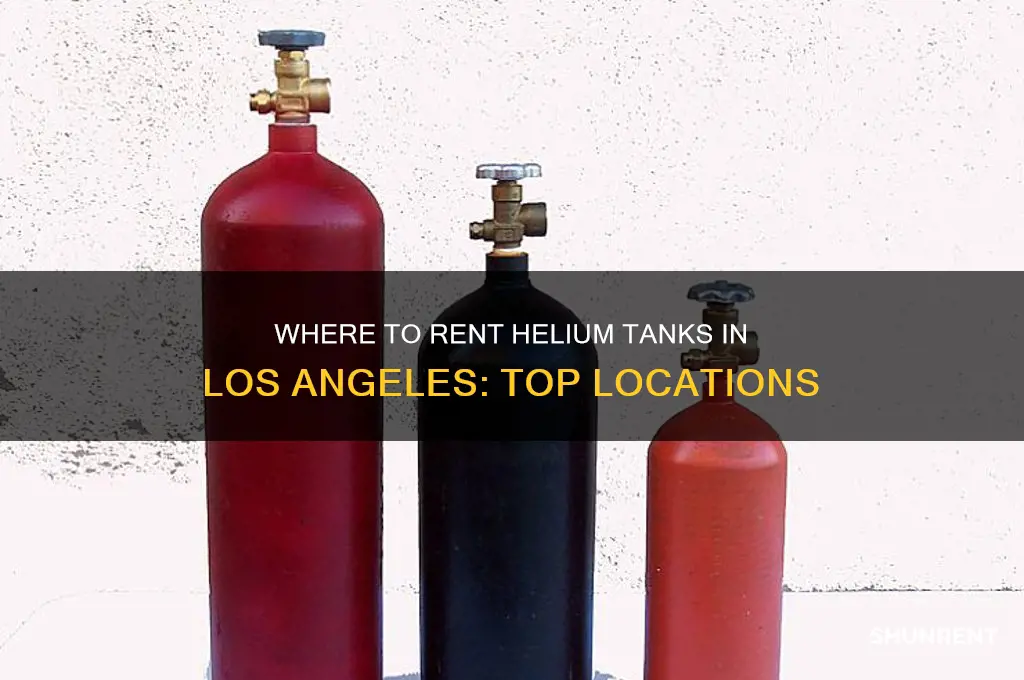 where to rent helium tanks in los angeles