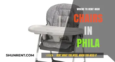 Where to Rent High Chairs in Philadelphia: A Comprehensive Guide