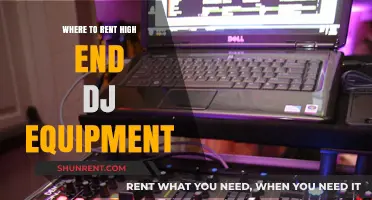 Where to Rent High-End DJ Equipment: A Comprehensive Guide