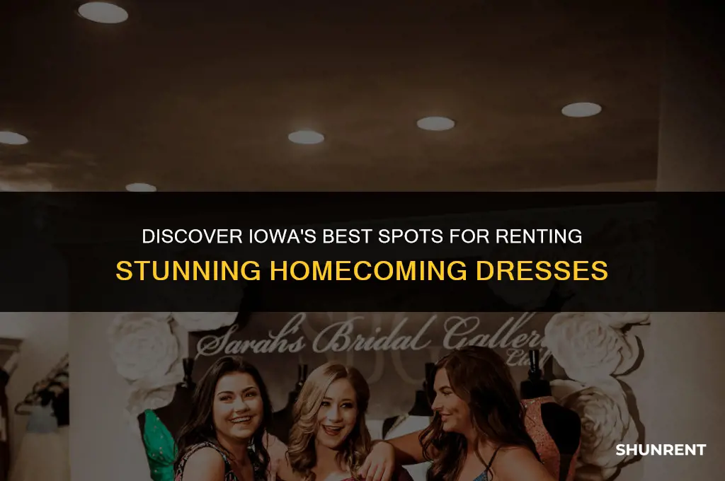 where to rent homecoming dresses in iowa