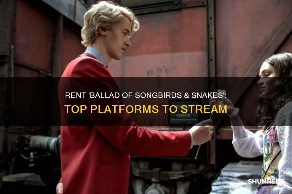 where to rent hunger games ballad of songbirds and snakes