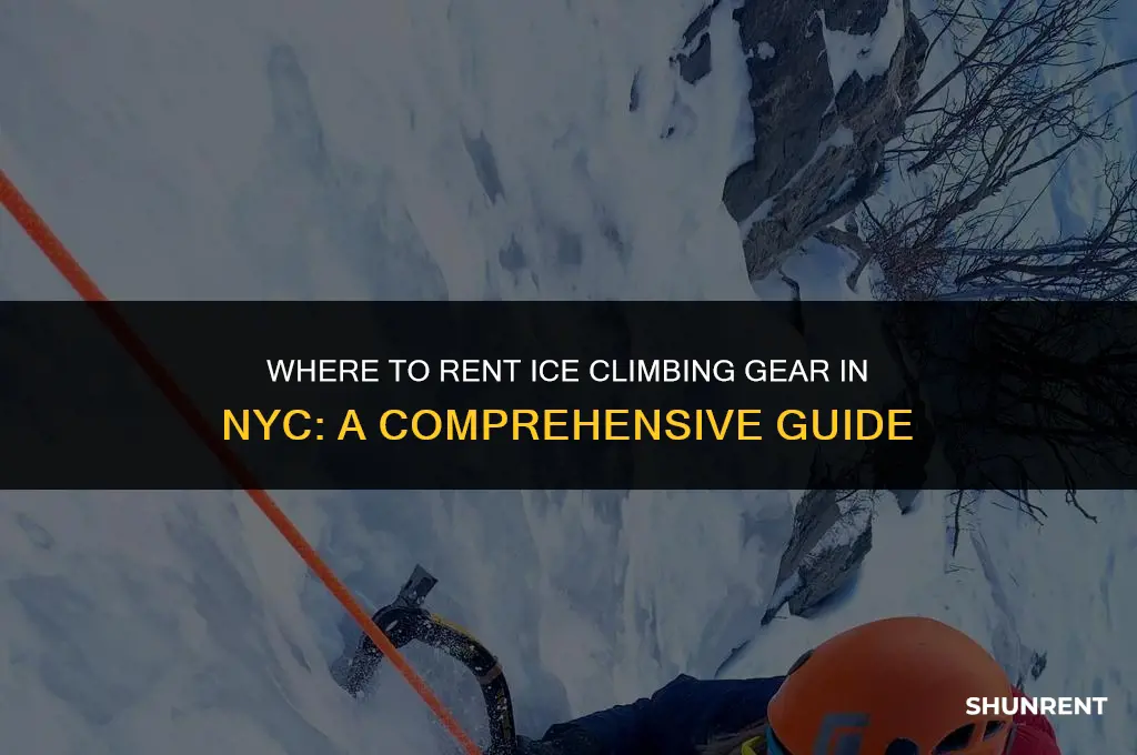 where to rent ice climbing gear nyc