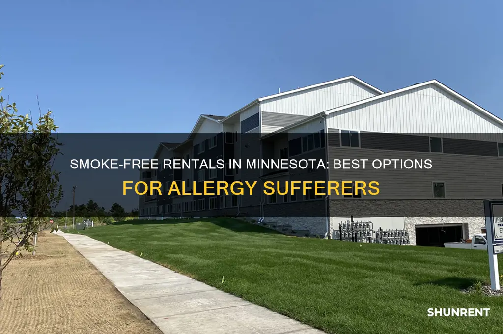 where to rent if allergic to cigeratte smoke mn