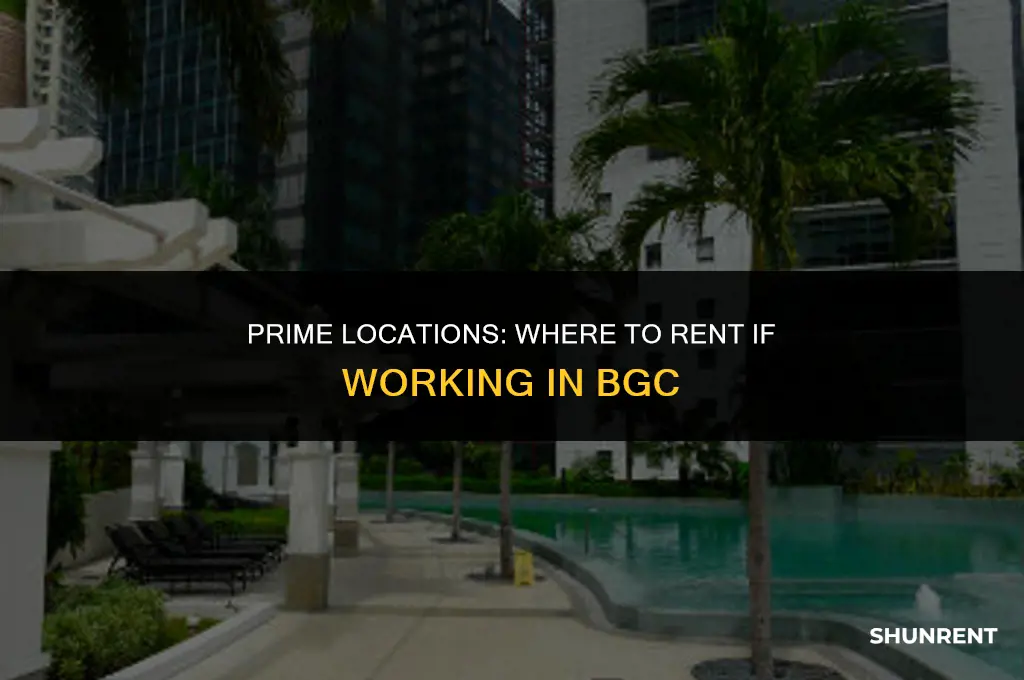 where to rent if working in bgc
