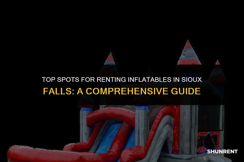 where to rent inflatables in sioux falls
