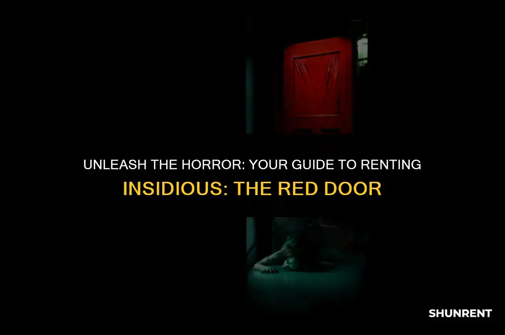 where to rent insidious the red door