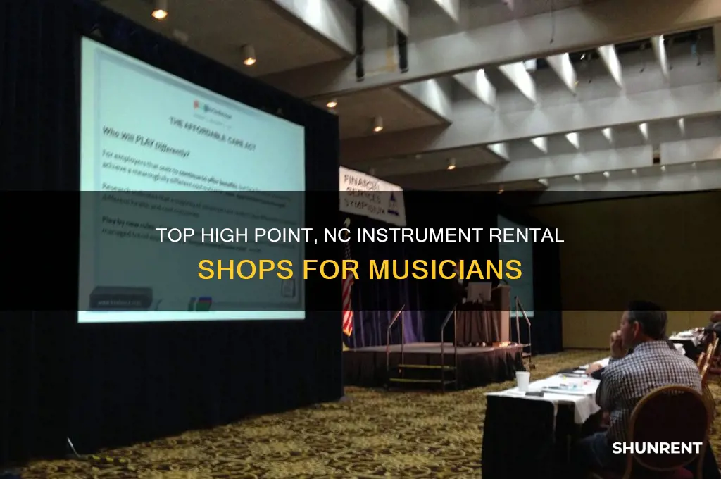 where to rent instruments in high point nc