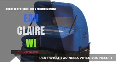 Rent Insulation Blower Machines in Eau Claire, WI: Top Locations