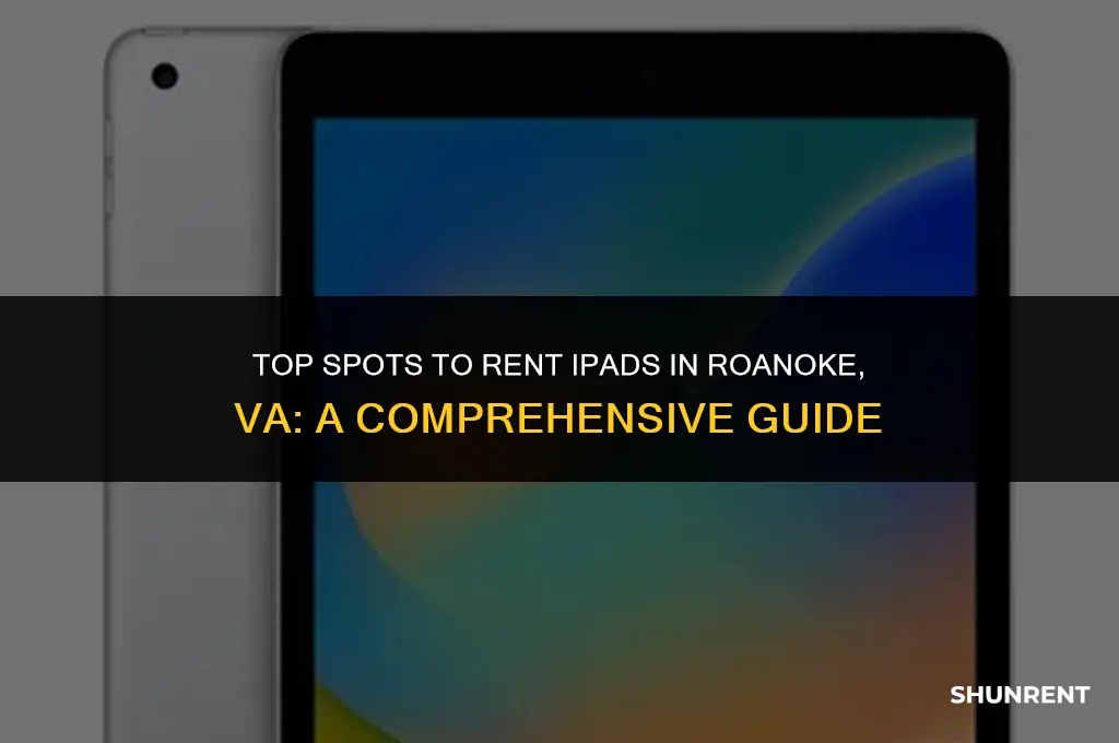 where to rent ipad square roanoke va