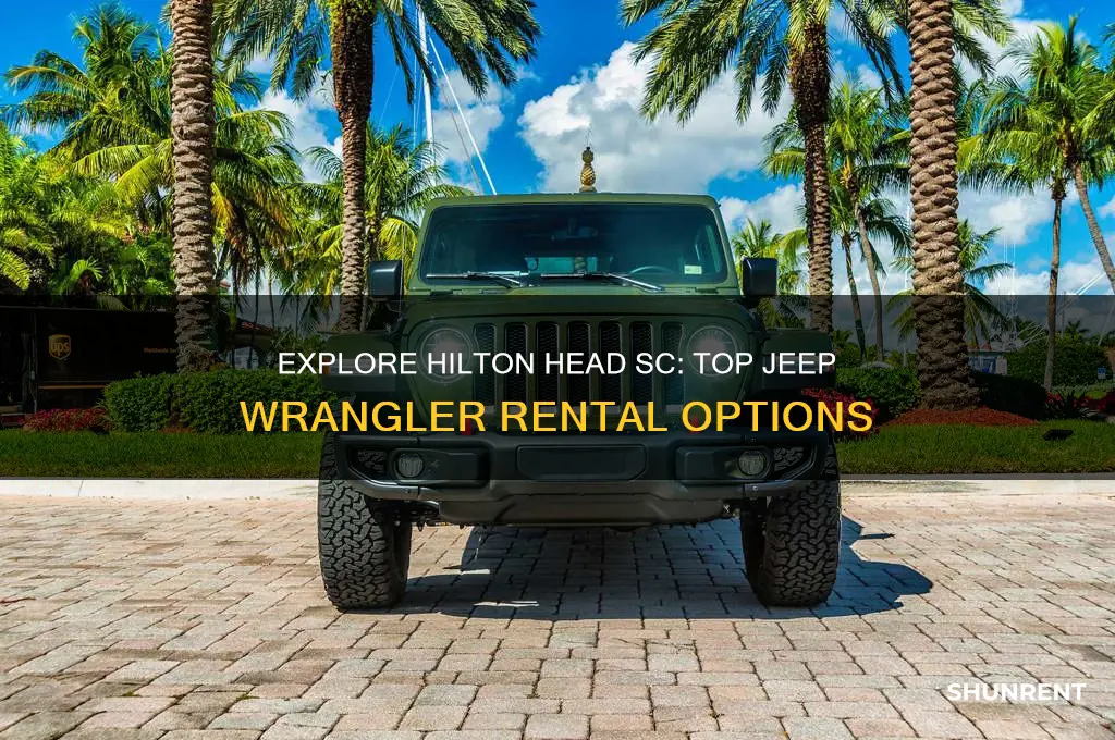 where to rent jeep wrangler in hilton head sc
