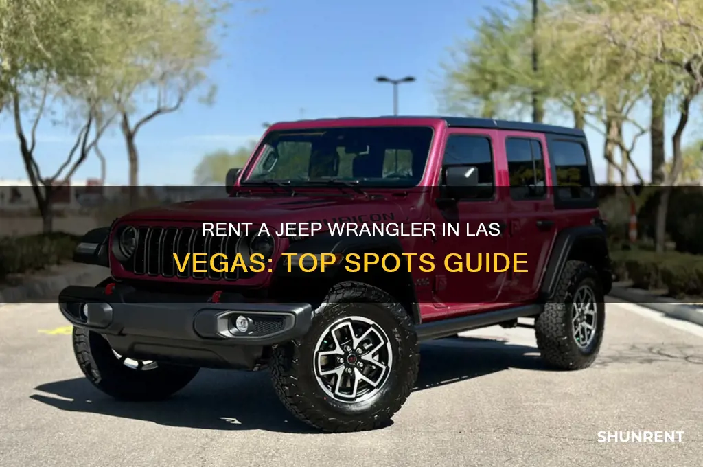 where to rent jeep wrangler in las vegas