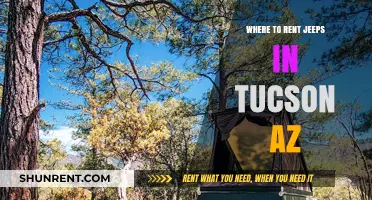 Explore Tucson in Style: Top Jeep Rental Spots