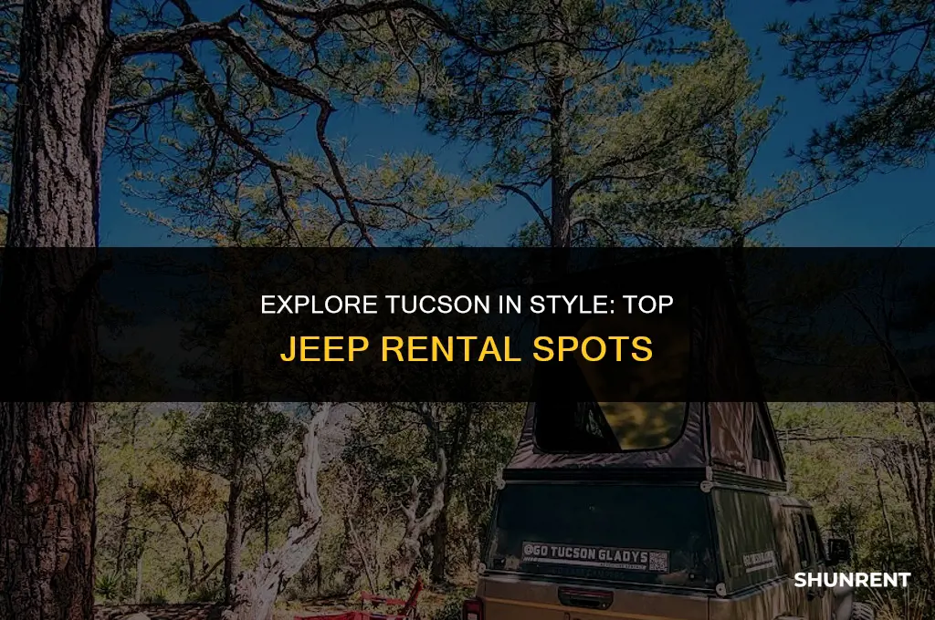 where to rent jeeps in tucson az