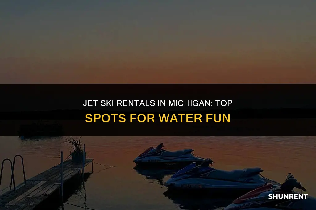 where to rent jet skis in michigan
