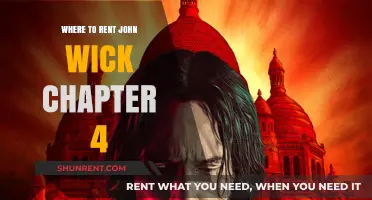 Where to Rent John Wick Chapter 4: A Comprehensive Guide