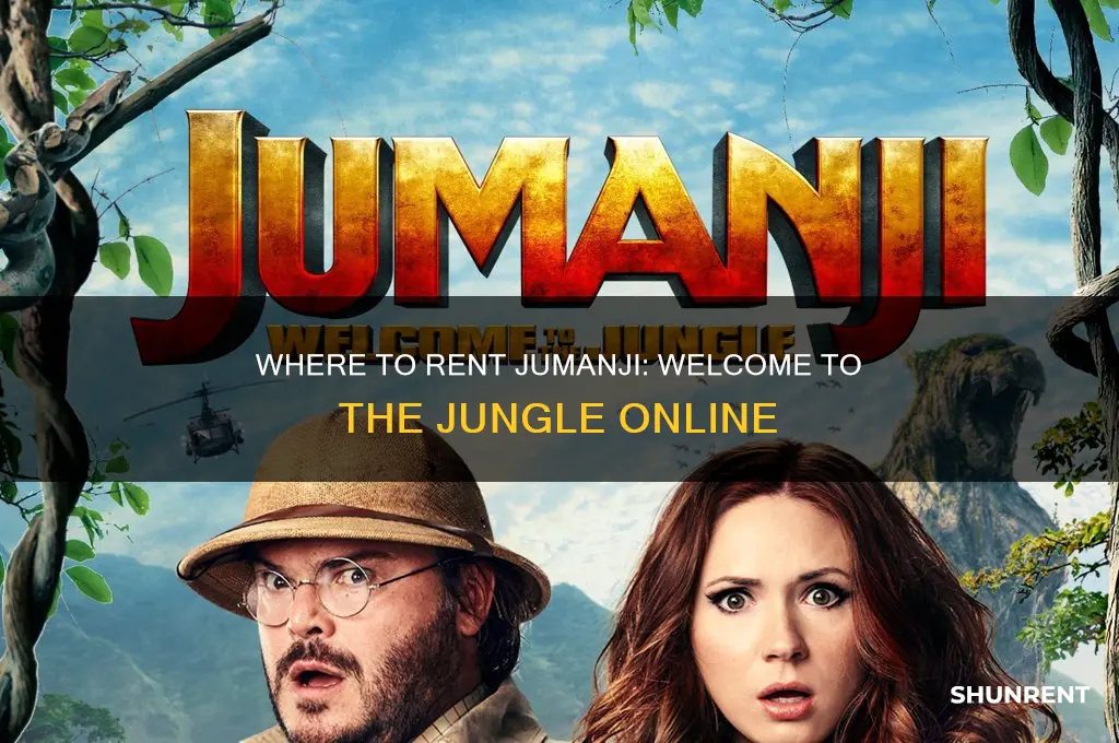 where to rent jumanji welcome to the jungle