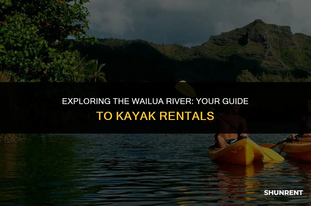 where to rent kayak for wailua river
