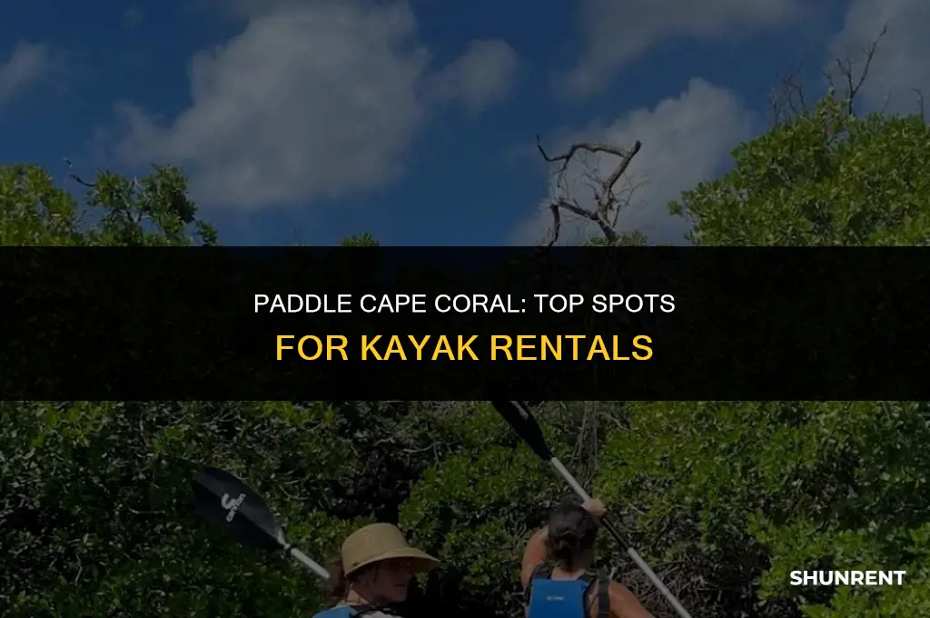 where to rent kayak on cape coral
