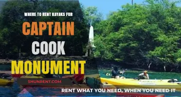 Best Kayak Rental Spots for Captain Cook Monument Adventure