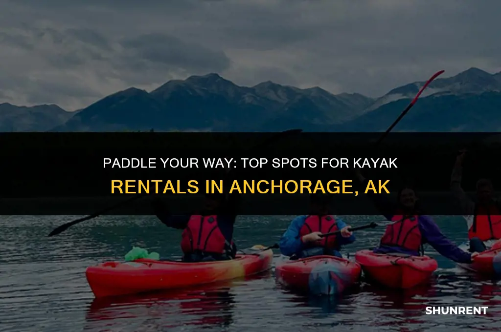 where to rent kayaks in anchorage ak