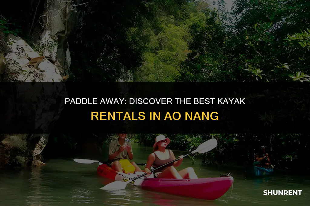 where to rent kayaks in ao nang