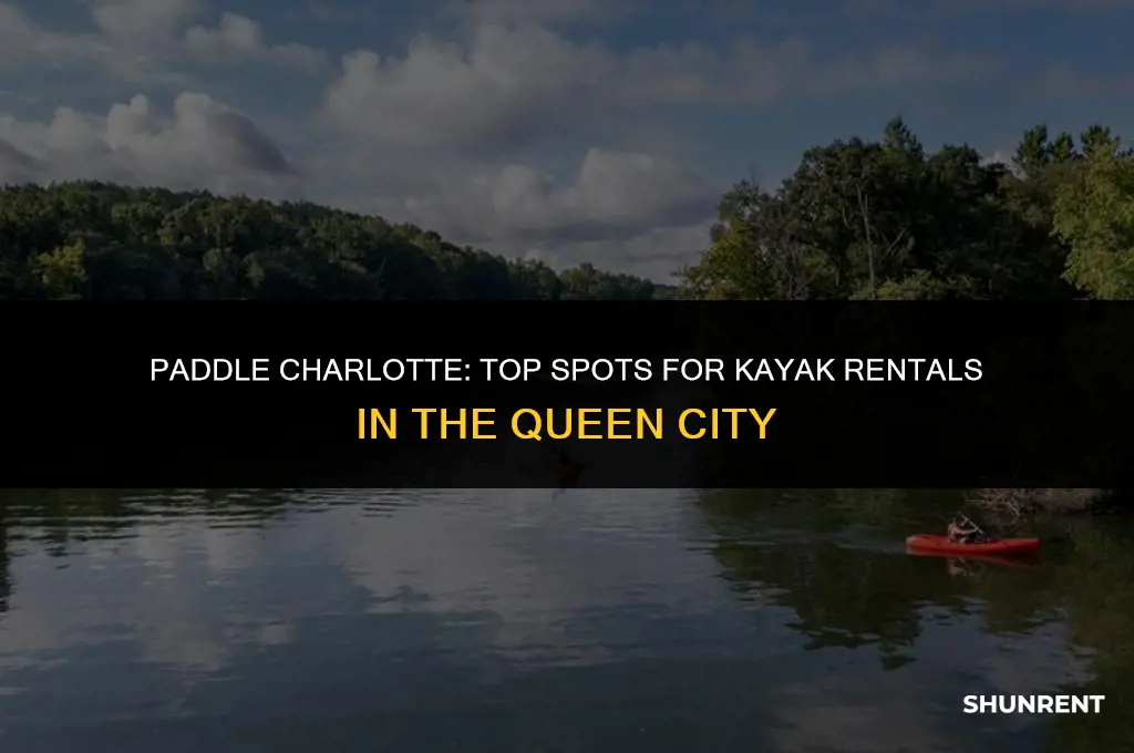 where to rent kayaks in charlotte nc