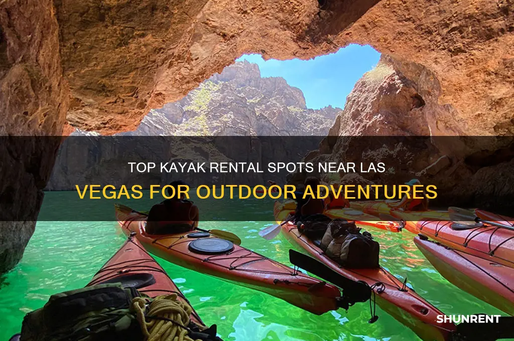 where to rent kayaks in las vegas area
