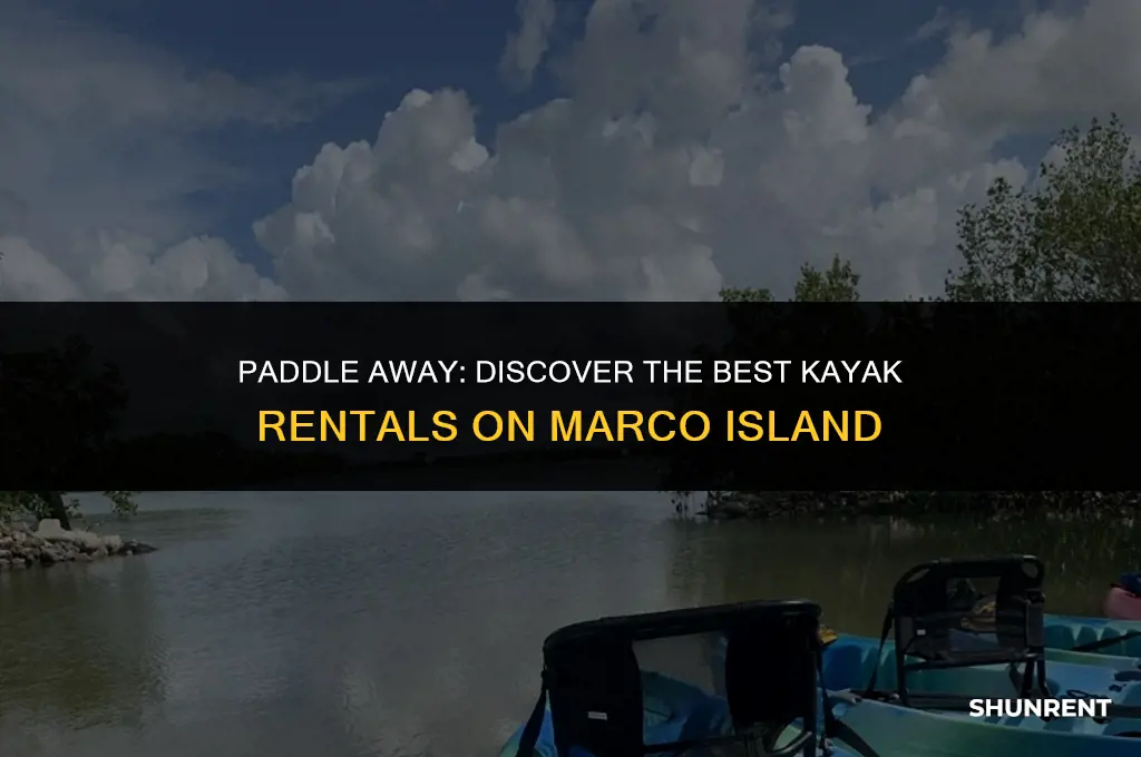 where to rent kayaks on marco island