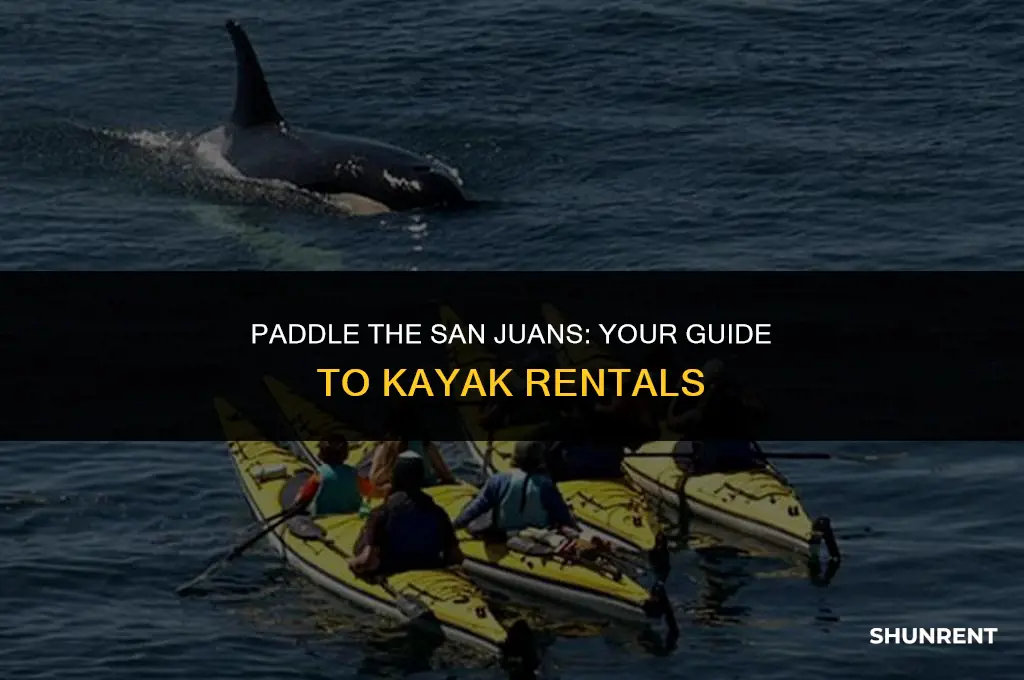 where to rent kayaks san juan islands