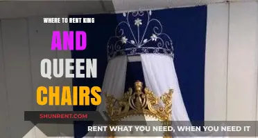 Where to Rent King and Queen Chairs: A Comprehensive Guide