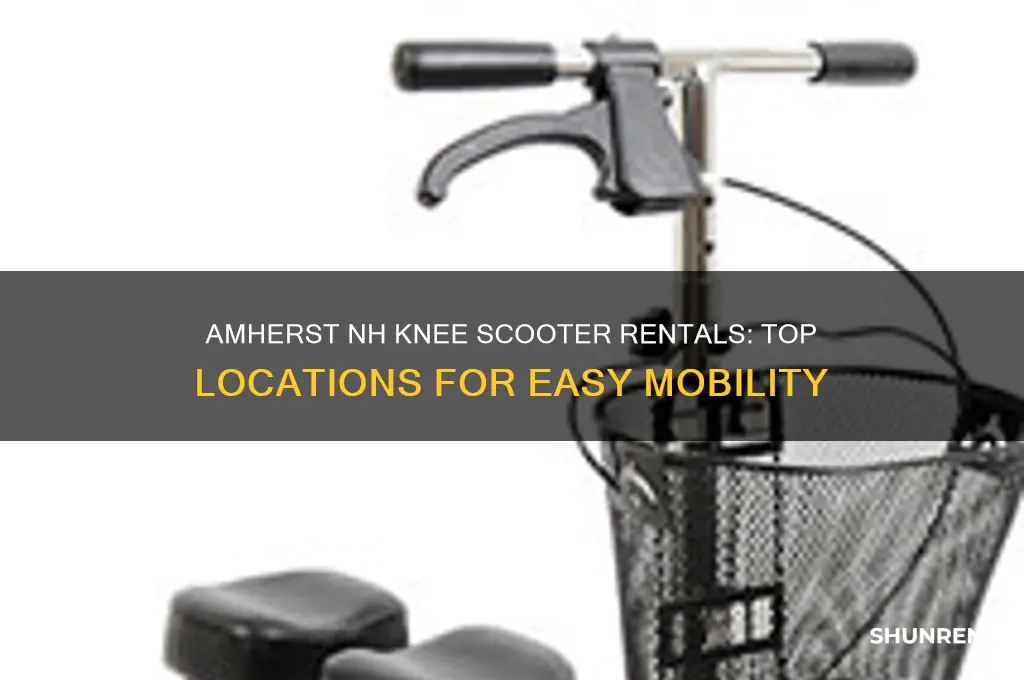 where to rent knee scooters in amherst nh
