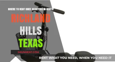 Rent Knee Scooters in North Richland Hills, Texas: Top Locations