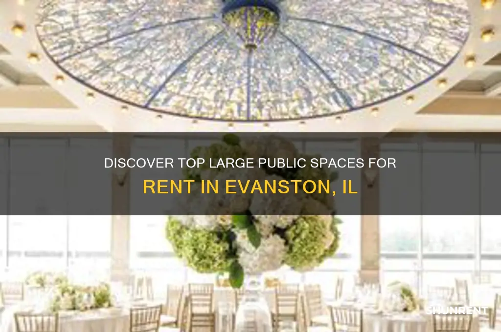 where to rent large public spaces in evanston il