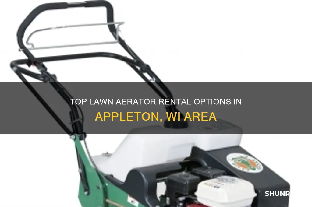 where to rent lawn aereator appleton wi area