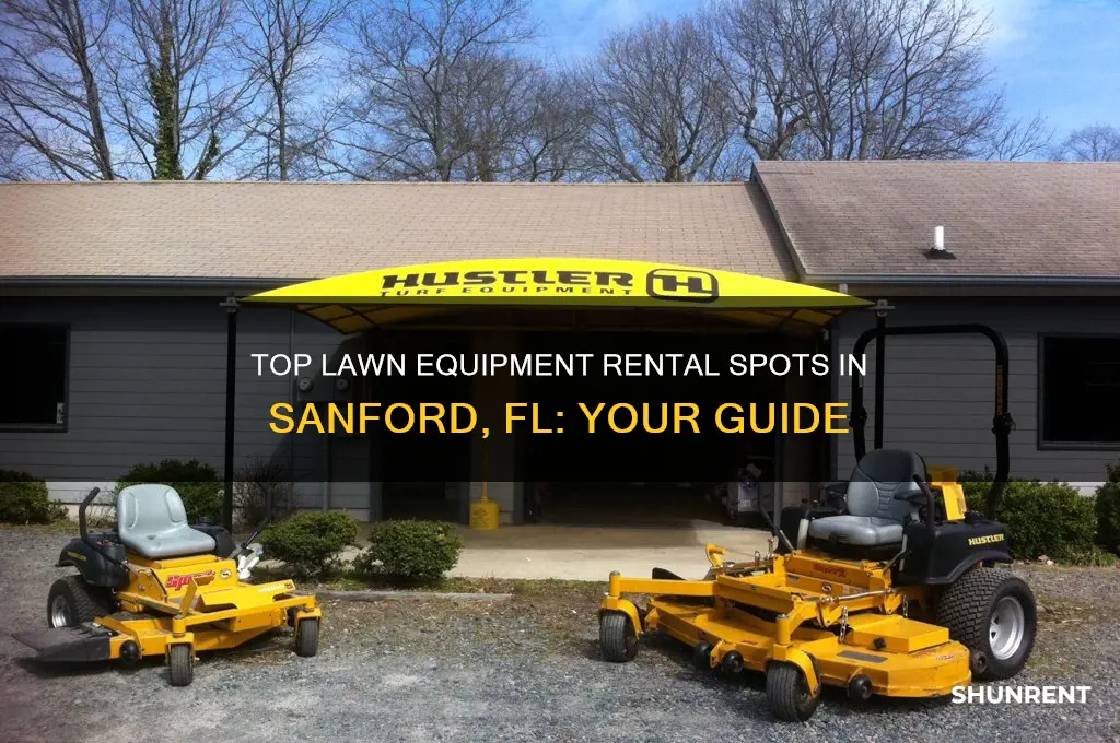 where to rent lawn equipment in sanford fl