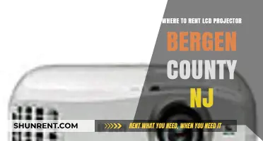 Rent LCD Projectors in Bergen County, NJ: Top Locations
