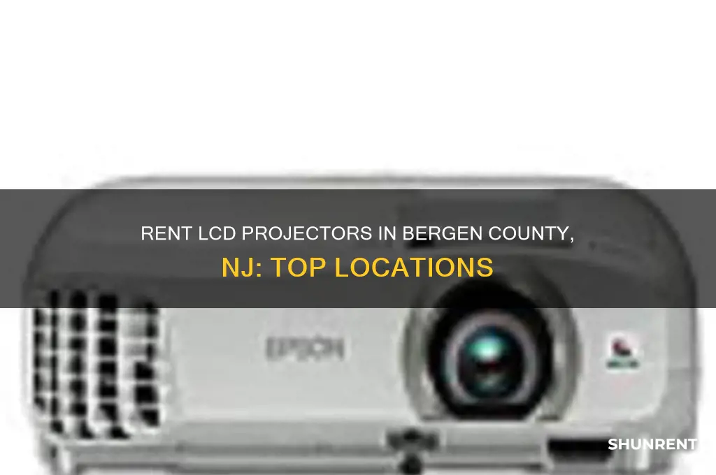 where to rent lcd projector bergen county nj