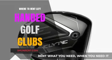 Where to Rent Left-Handed Golf Clubs: A Comprehensive Guide