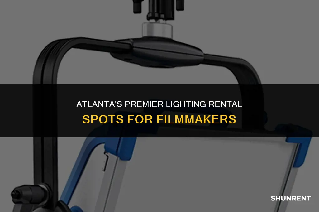 where to rent lights for filming atlanta