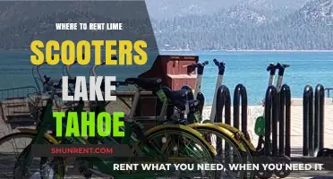 Scooter Rentals at Lake Tahoe: Your Guide to Lime's Best Spots