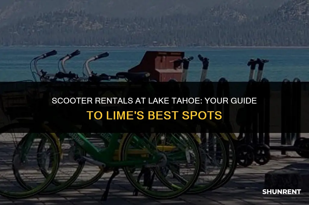 where to rent lime scooters lake tahoe
