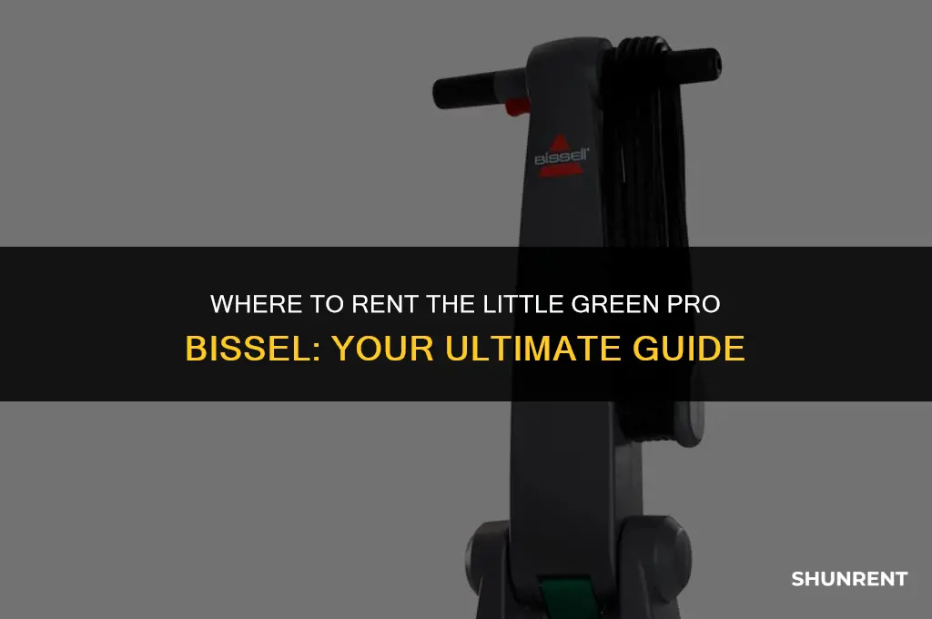 where to rent little green pro bissel