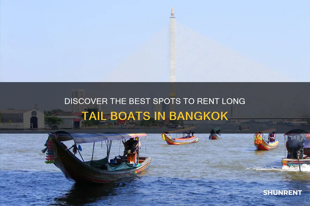 where to rent long tail boat in bangkok