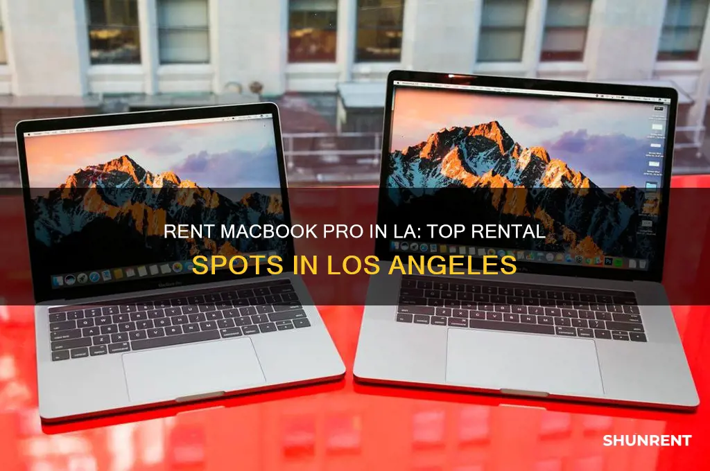 where to rent macbook pro in los angeles