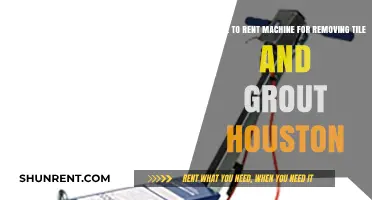 Top Houston Tile and Grout Removal Machine Rental Locations