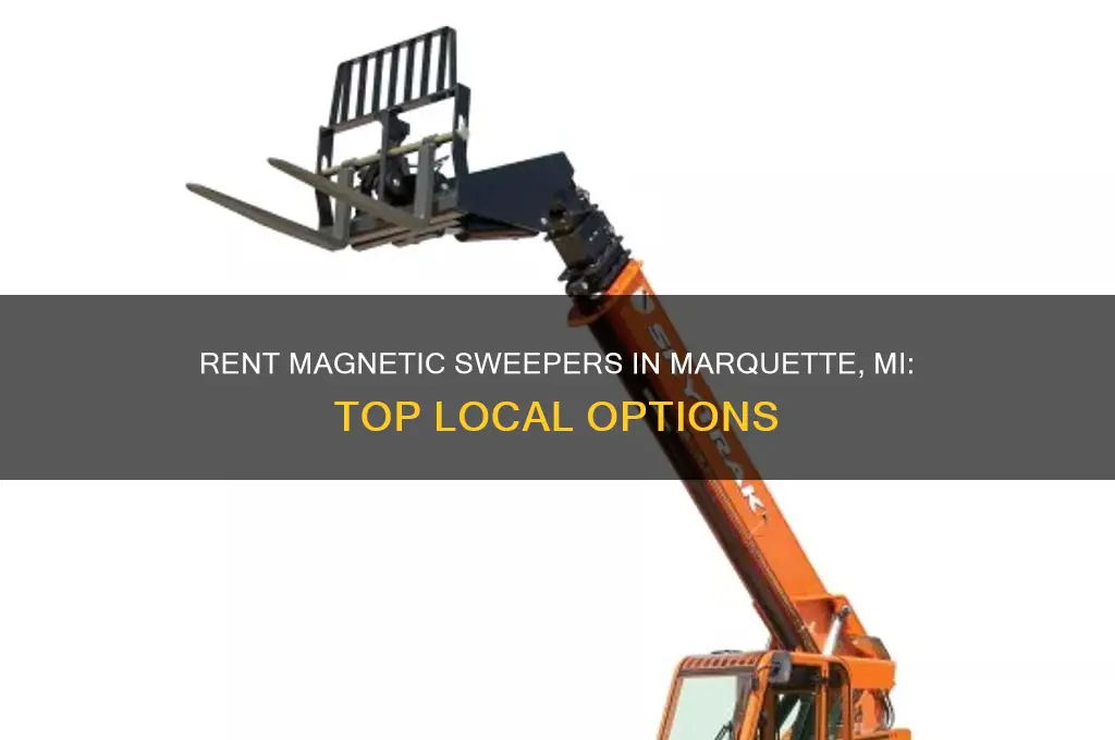 where to rent magnetic sweeper in marquette mi