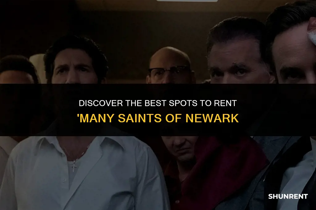 where to rent many saints of newark