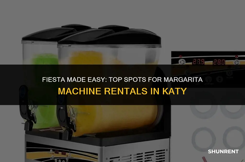 where to rent margarita machines in katy