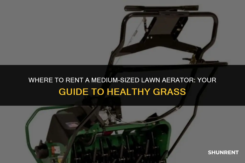 where to rent medium size lawn aeroator